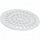 Grelha Plastica Dacunha Redonda 10x10cm Branca - Kit C/10 Peca(S) Grelha Plastica Dacunha Redonda 10x10cm Branca - Kit C/10 Peca(S)