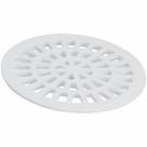Grelha Plastica Dacunha Redonda 15x15cm Branca Grelha Plastica Dacunha Redonda 15x15cm Branca