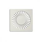 Grelha Plastica Grap Quadrada Branca 10X10 4502 - Kit C/6