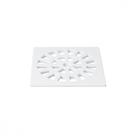 Grelha Plastica Herc Quadrada Branca 10X10 289 - Kit C/6 Grelha Plastica Herc Quadrada Branca 10X10 289 - Kit C/6