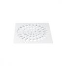 Grelha Plastica Herc Quadrada Branca 15X15 284 - Kit C/6 Grelha Plastica Herc Quadrada Branca 15X15 284 - Kit C/6