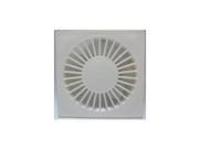 Grelha Plástica Quadrada Branca 10cm Tigre