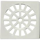 Grelha Plastica Quadrada Branca Herc 10X10Cm - 2289 - Kit C/6 Pecas Grelha Plastica Quadrada Branca Herc 10X10Cm - 2289 - Kit C/6 Pecas