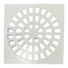 Grelha Plastica Quadrada Branca Krona 15X15Cm - Nr52
