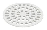 Grelha Plastica Redonda 10CM Branca Krona UN 0940
