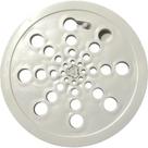 Grelha Plastica Redonda Branca Overtime 15X15Cm Com Fecho Grelha Plastica Redonda Branca Overtime 15X15Cm Com Fecho