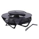 Grelha Portátil em Aço Carbono A Lenha Fire Pit Capincho 08000505