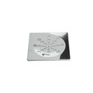 Grelha Quadrada Com Fecho Sem Caixilho Inox Fani