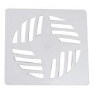 Grelha Quadrada PVC 15cm Branco - Astra