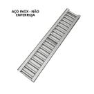 Grelha Ralo Inox Reforçado 10x50 Veículo Leve com Tela