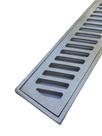 Grelha Ralo Linear 10x50 modelo Reforçado Diagonal - Aluminio - Ficone Reis