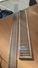 Grelha Ralo Linear Aço Inox 15x100cm
