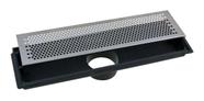 Grelha Ralo Linear Perfurada Em Inox 15x100cm Coletora Grelha Ralo Linear Perfurada Em Inox 15x100cm Coletora