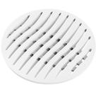 Grelha Ralo Redonda Para Vazão Da Água Banheiro Áreas De Serviços De Plástico Branca 150mm Tigre Grelha Ralo Redonda Para Vazão Da Água Banheiro Áreas De Serviços De Plástico Branca 150mm Tigre