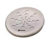 Grelha Redonda com Fecho 10cm Inox Clarinox