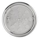 Grelha Redonda com Fecho com Caixilho 4" 10Cm 1911 Inox