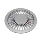 Grelha Redonda Plástico Cromada 100 mm - Tigre - 27511007 Grelha Redonda Plástico Cromada 100 mm - Tigre - 27511007