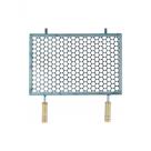 Grelha Retangular de Inox para Churrasqueira 30x50Cm
