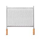 Grelha Retangular Para Churrasqueira Em Aço Inox 30x50cm Grelha Retangular Para Churrasqueira Em Aço Inox 30x50cm