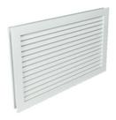 Grelha Retorno Ind. Porta Dupla Mold. Alum. Branc. 500x400mm