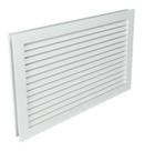 Grelha Retorno Ind. Porta Dupla Mold Alumínio Bran.400x150mm