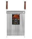Grelha segredos do chef parrilla argentina 40x40cm grilazer inox com calha