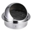 Grelha Tampa Ventilação Exaustor Grade C/ Tela Inox Ar 150Mm