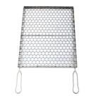 Grelha tela inox cabo em alumínio Lobo Churrasqueiras