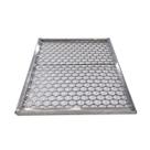 Grelha Tela Moeda 47x31cm Churrasqueira Resistente Leve
