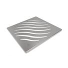 Grelha Tigre Quadrada Inox 100mm 27471349