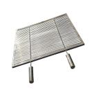 Grelha Uruguaia Aramada 30x40cm Inox 304 Churrasco Parrilla