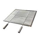 Grelha Uruguaia Aramada 55x40cm Inox 304 Churrasco Parrilla
