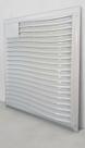 Grelha Ventilação 30x30cm Branca ABS Anti-UV
