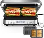 Grelhador Panini Press CATTLEMAN CUISINE 1600W 6 em 1
