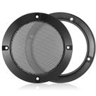 Grelhas de alto-falante Facmogu Black Round de 6 polegadas para montagem de alto-falantes Grelhas de alto-falante Facmogu Black Round de 6 polegadas para montagem de alto-falantes