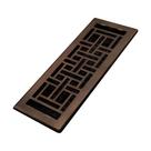 Grelhas de decoração Floor Register AJH412-RB Oriental 10x30cm