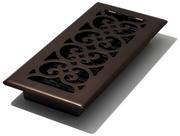 Grelhas de decoração Floor Register SPH410-RB 10x25cm em bronze polido