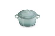 Grés Cocotte Le Creuset Mini Round 710 ml de sal marinho