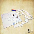Grid de Batalha Modular/Riscável - 29 Pçs - Estilo A - RPG