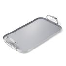 Griddle Caraway Double Burner 19x12”, cerâmica antiaderente, cinza