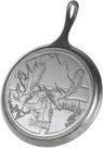 Griddle Lodge Wildlife Series - 10.5 Ferro fundido com cena de alce