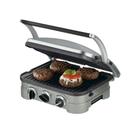 Griddler Cuisinart 5 em 1 de aço inoxidável GR-4NNAS