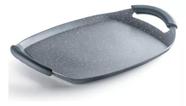 Grill antiaderente com alça removivel 26X21CM Hercules PA300-G26CZ Cinza