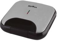 Grill britania inox/preta 750w 220v faz 2 sanduiches - antiaderente