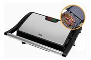 Grill e Sanduicheira Press Grill Gourmet Ceramic Inox Tostex Preto BK-GRL750-220 Bak 750W Grill e Sanduicheira Press Grill Gourmet Ceramic Inox Tostex Preto BK-GRL750-220 Bak 750W