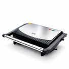 Grill Elétrico Antiaderente 750W Inox para Grelhar