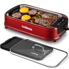 Grill Elétrico Interno Sem Fumaça CUSIMAX 1500W Vermelho