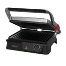 Grill Elétrico Multiuso Inox Oster 2 Em 1 OGRL610 Abertura 180 Graus 127V