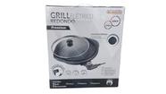 Grill Elétrico Redondo Premium com Termostato 220V - Preta Grill Elétrico Redondo Premium com Termostato 220V - Preta