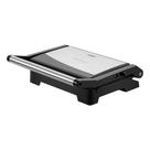 Grill Essencial Itatiaia 1000W Preto Inox 127V Grelha para Carnes, legumes e lanches Chapa Dupla Antiaderente